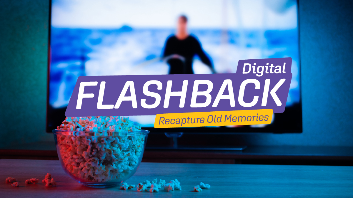 Watching old home movies on the TV — FlashBack Digital